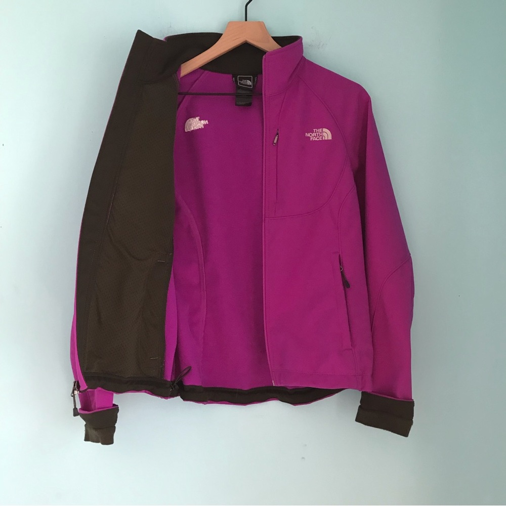 The North Face Apex Bionic Soft Shell WindWall Waterproof Jacket M Magenta Rare